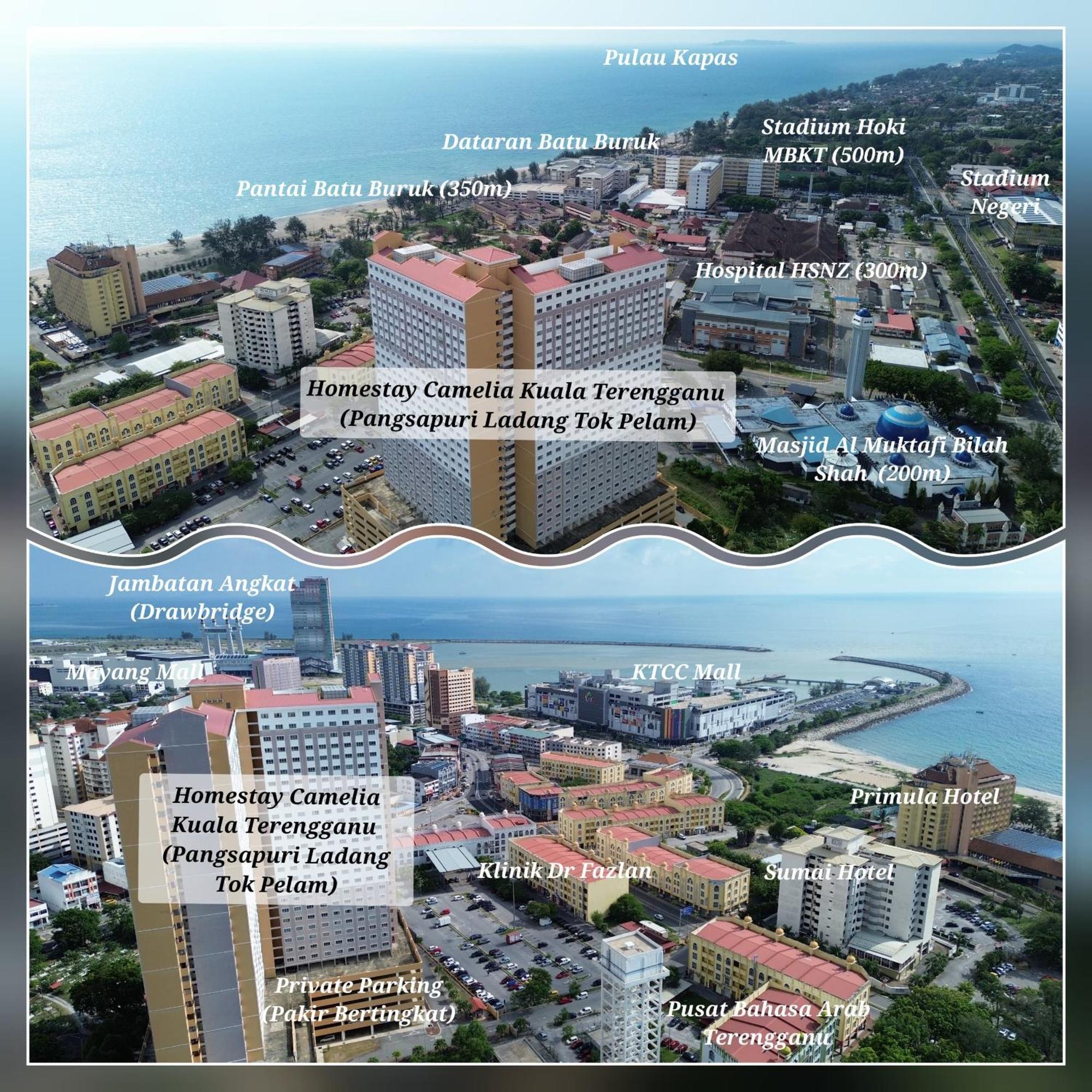 Camelia Seroja View Drawbridge, Ktcc Mall & Mayang Mall Куала-Тренгану Екстер'єр фото